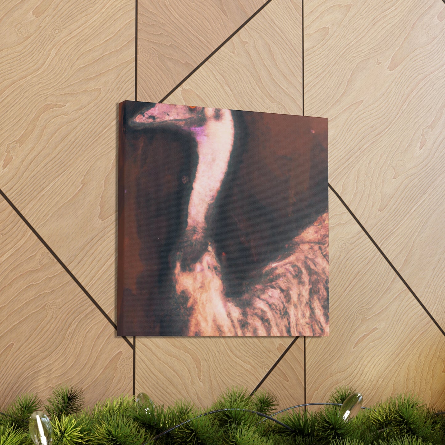 Artistic Emu Splendor - Canvas