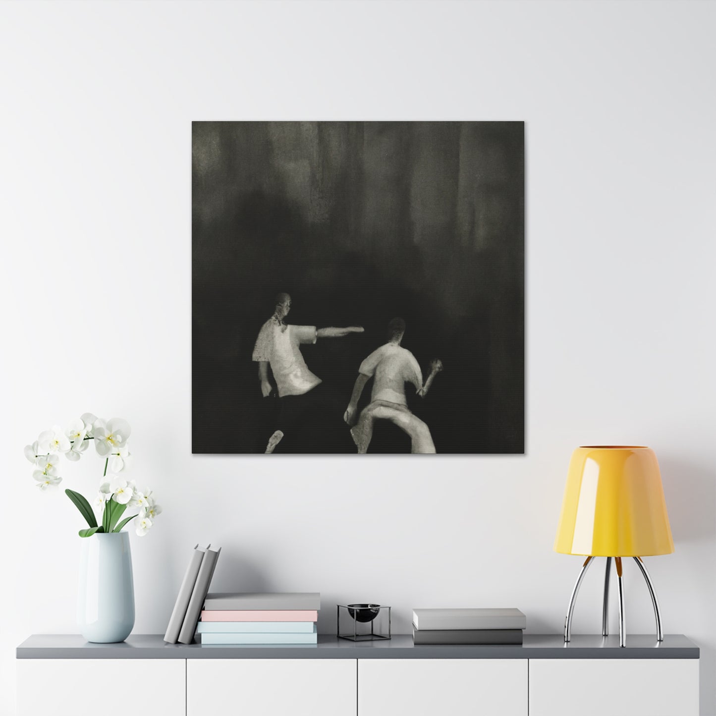 "Warrior Kung Fu Dance" - Canvas