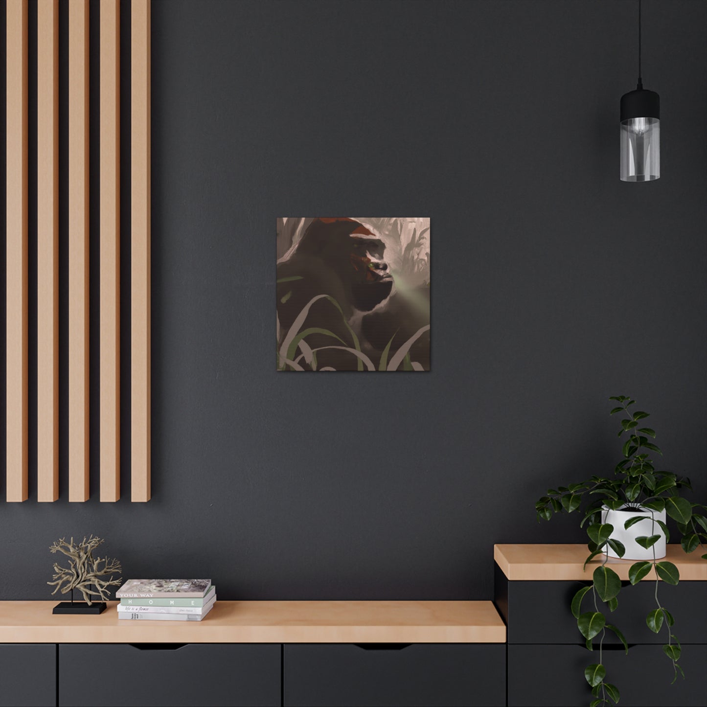 Gorilla in Deco Style - Canvas