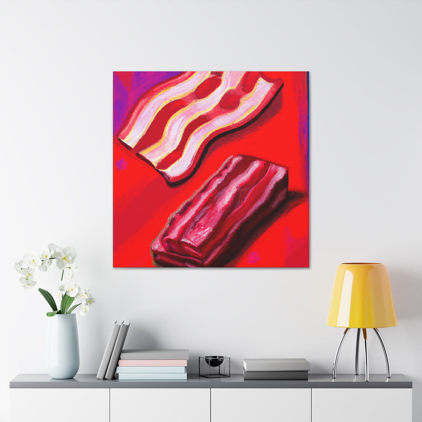 "Bacon at Sunrise HRSM" - Canvas