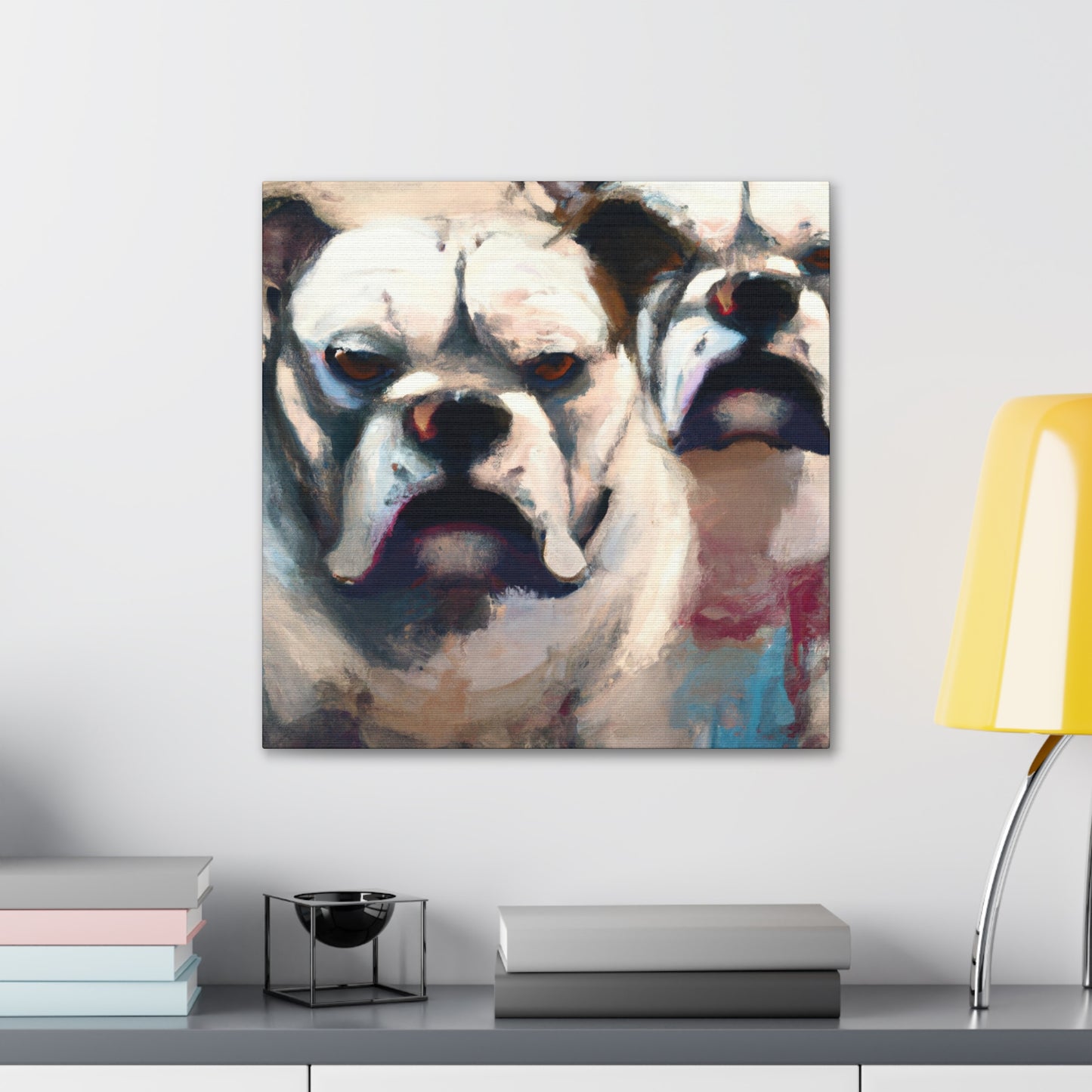 "American Bulldog Powerlines" - Canvas