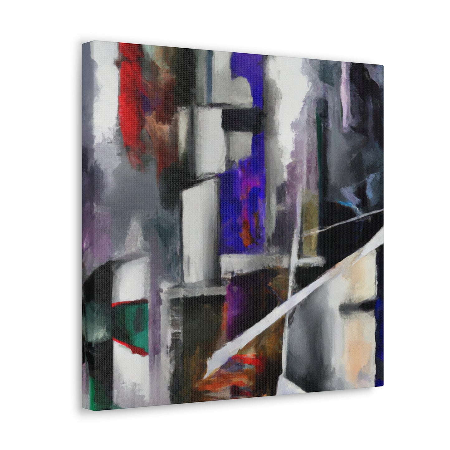 "Postmodern Expression Abstract" - Canvas