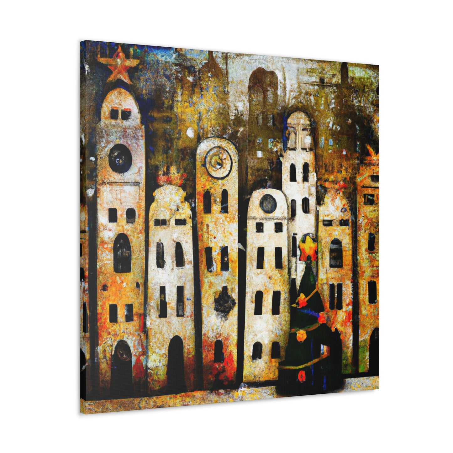 City Square: Steampunk - Canvas