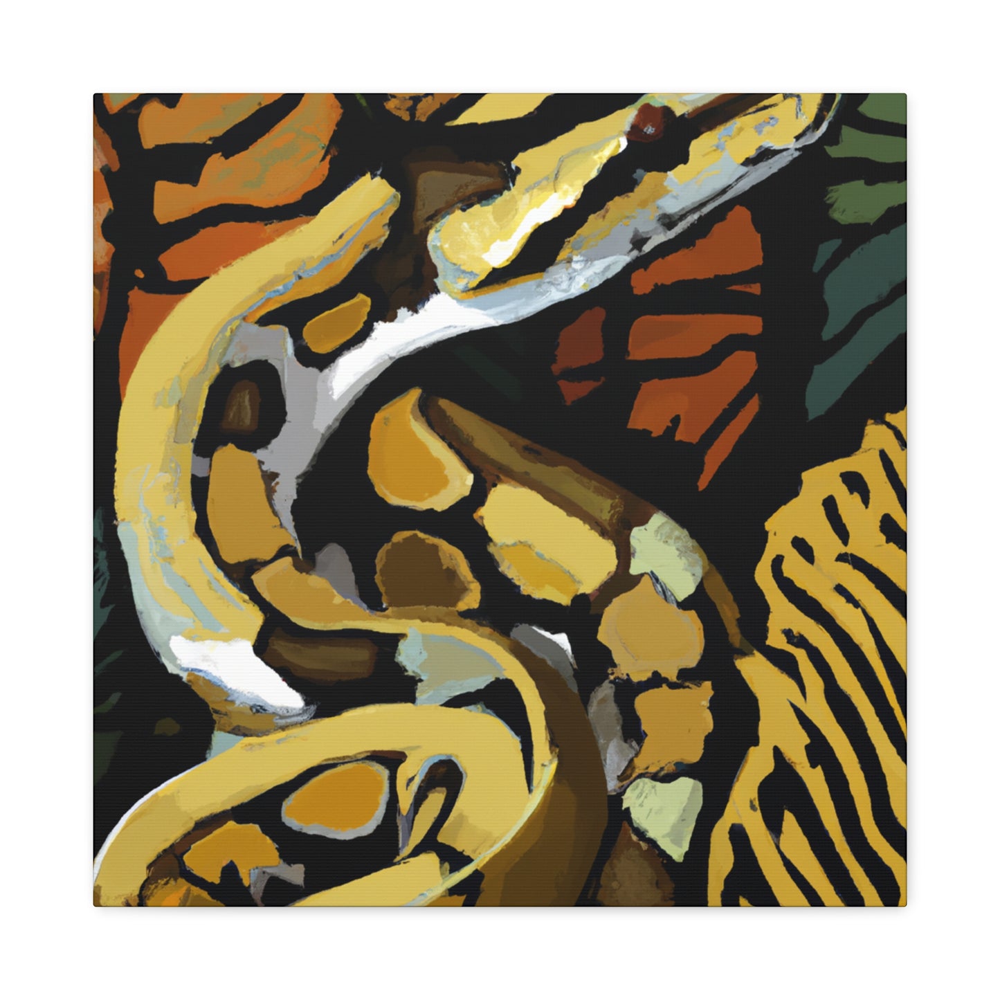 "Ball Python Conundrum" - Canvas