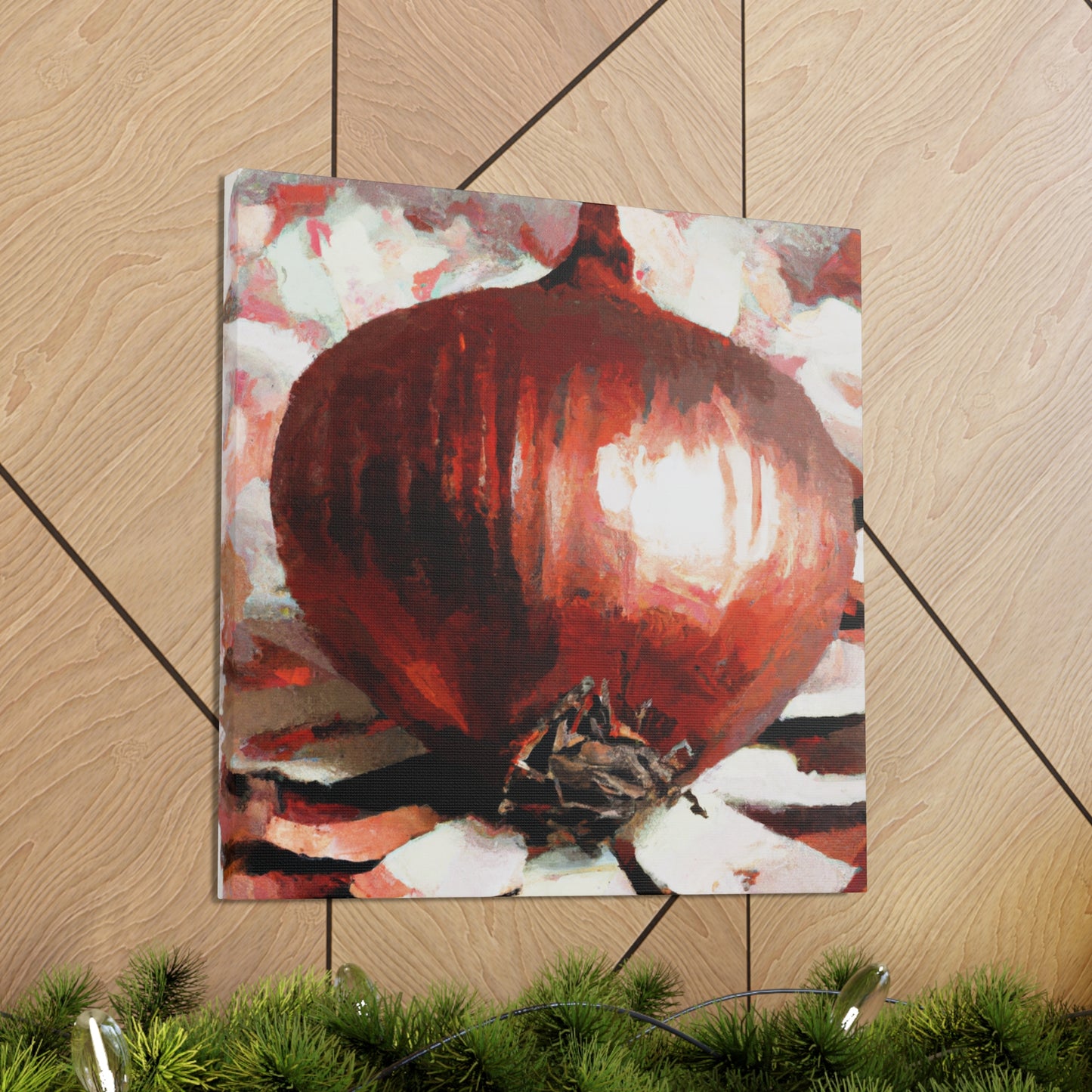 Onion in Baroque - Canvas