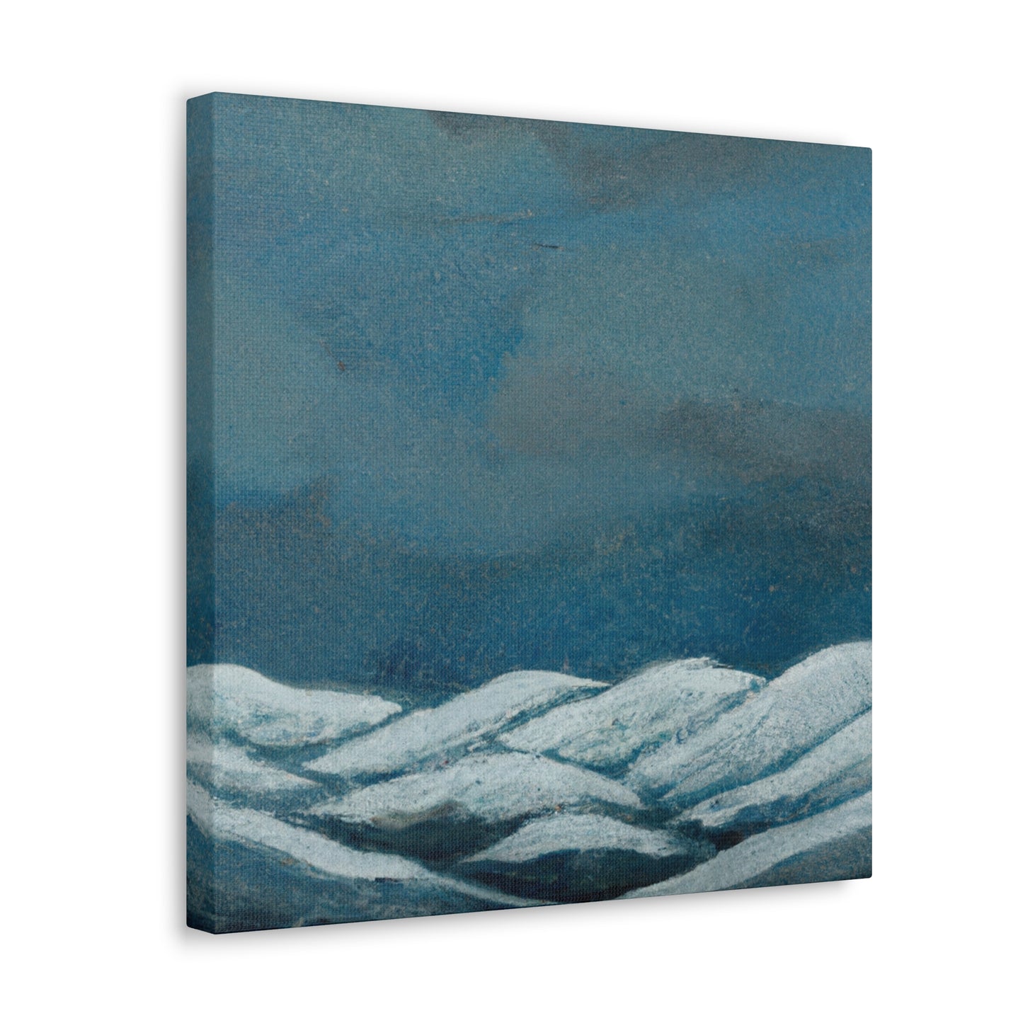 "Snowy Mountain Sunrise" - Canvas