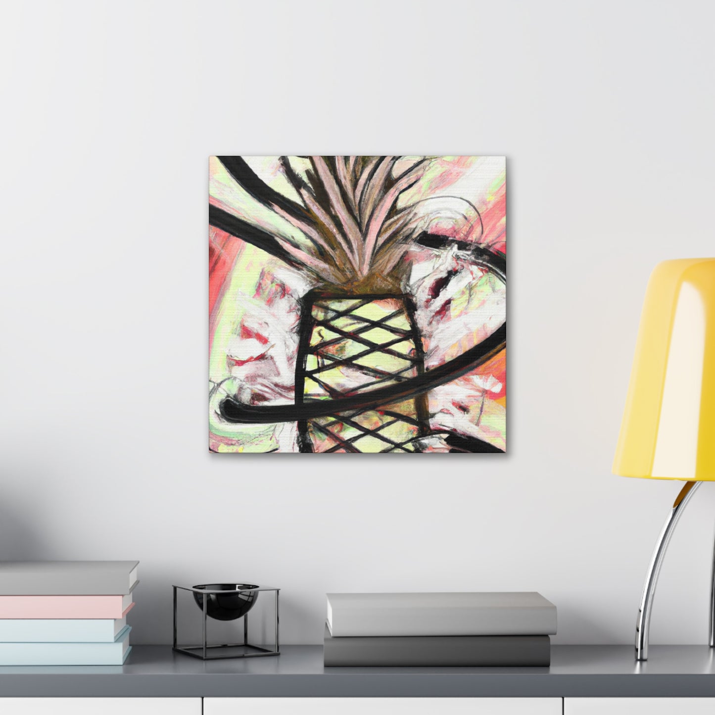 Pineapple Expressionistic Dream - Canvas