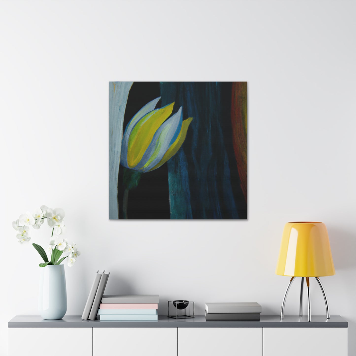 "Tulip Garden Splendor" - Canvas