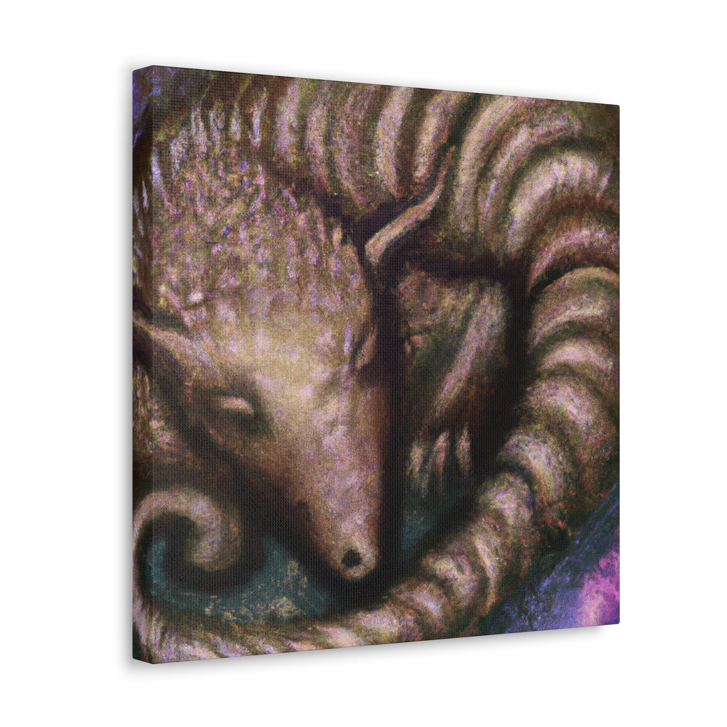 "Pangolin's Surreal Dream" - Canvas