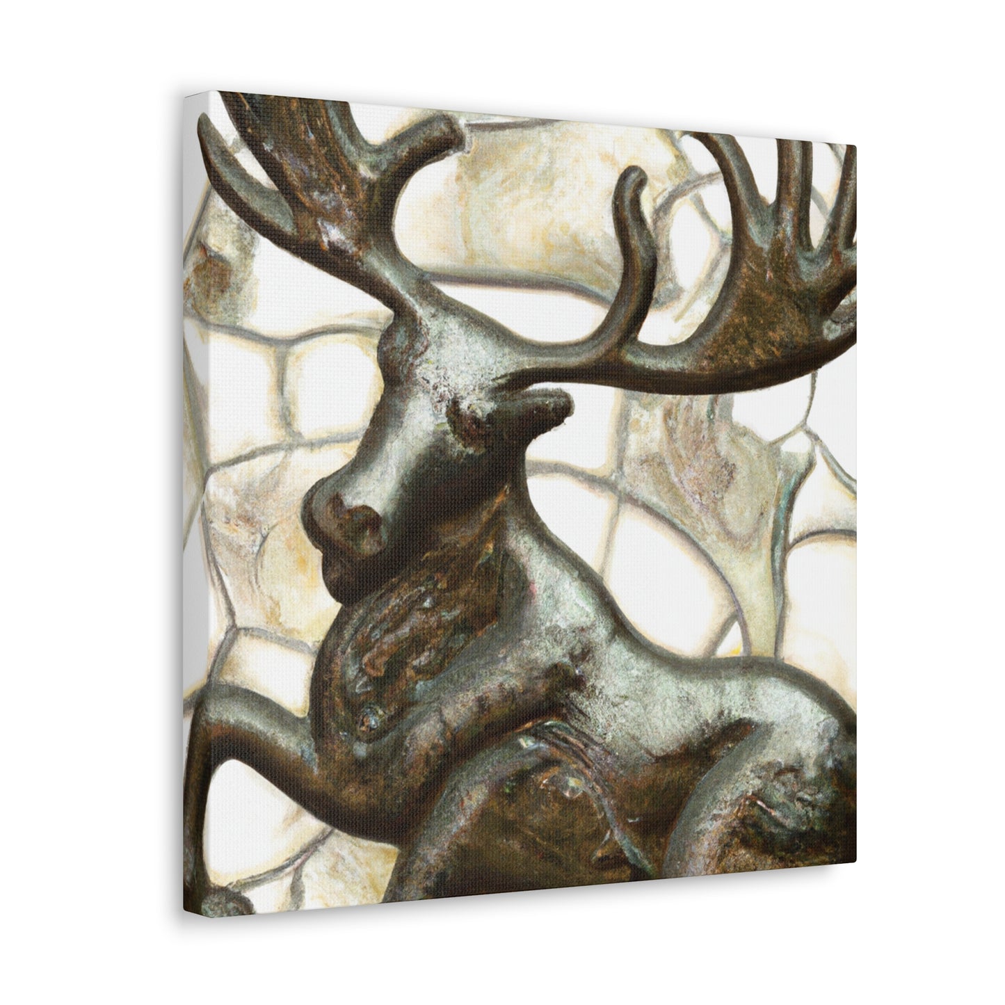 Reindeer Winding Paths - Canvas