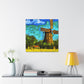 Windmill in Motion - Canvas