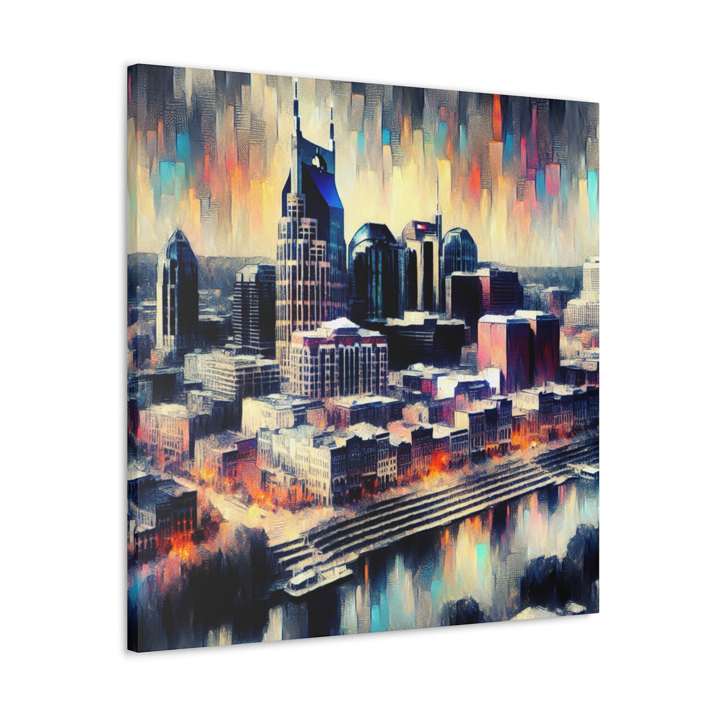 Melodies of Nashville Dawn - Canvas