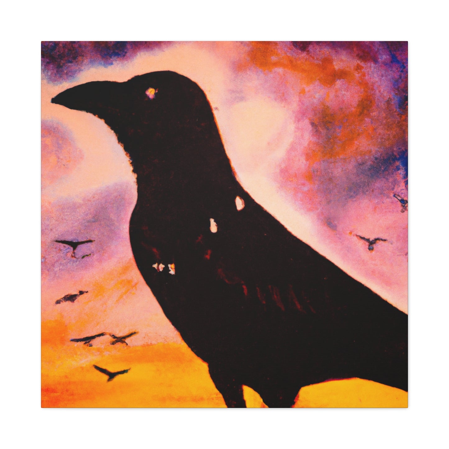 American Crow Glory - Canvas