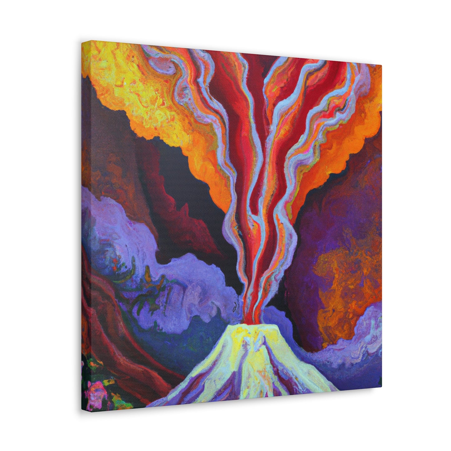 "Volcano in the Wild" - Canvas