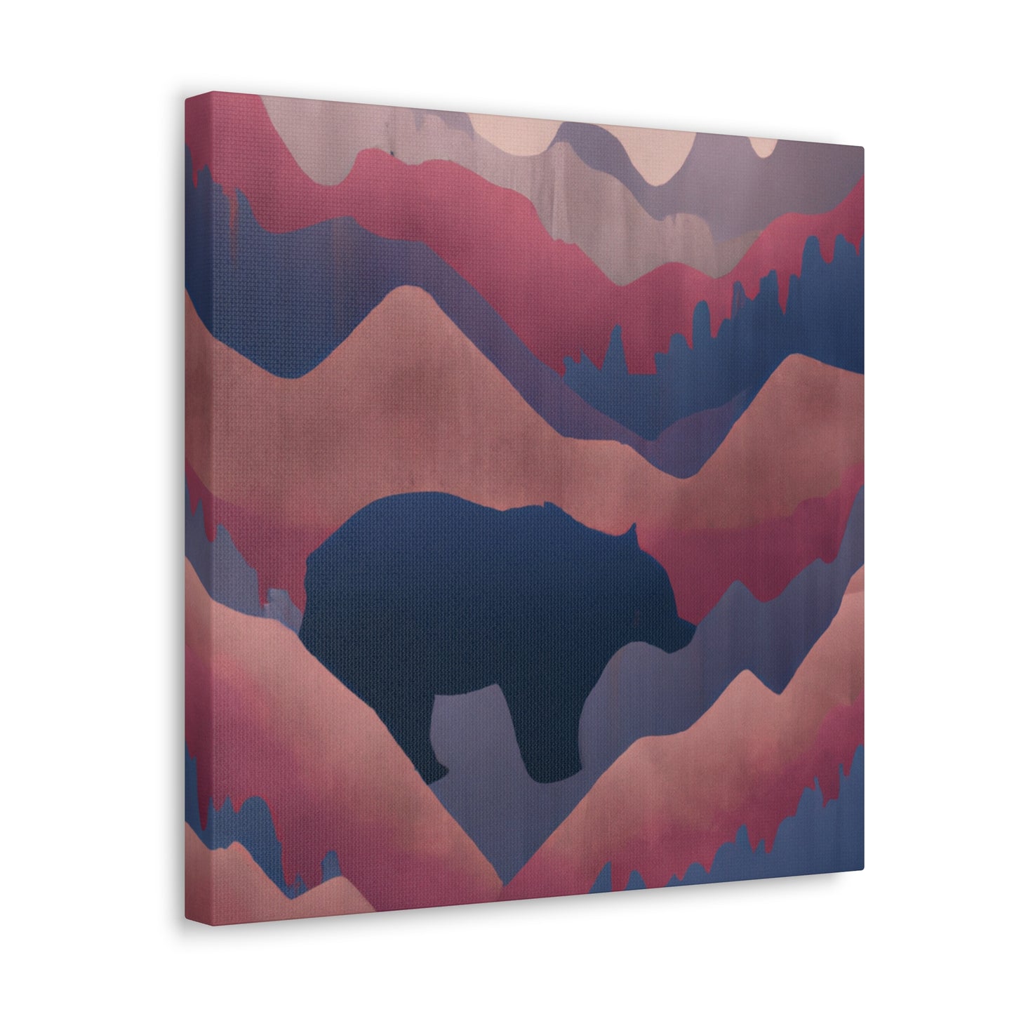 "Bear of the Roaring Twenties" - Canvas