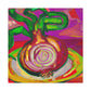 "Onion Fauvist Splendor" - Canvas