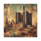 "Motor City Dreamscape" - Canvas