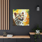 Clouded Leopard Obscured - Canvas