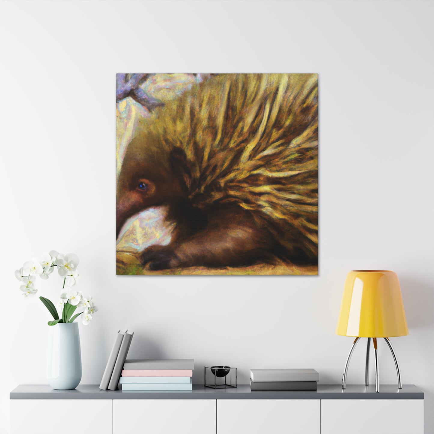 Echidna Dreamscape Scene - Canvas