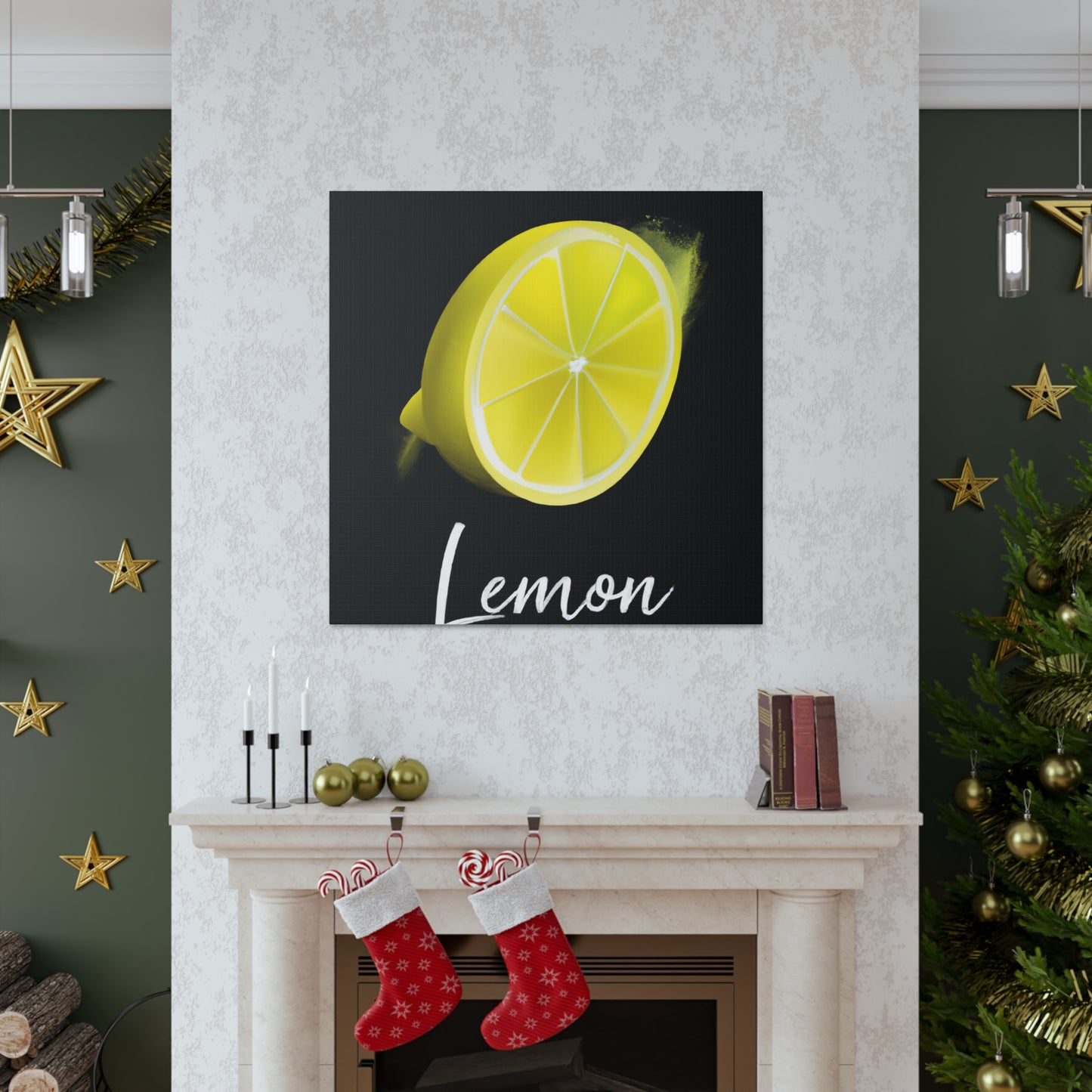 Lemon Zest Radiance - Canvas