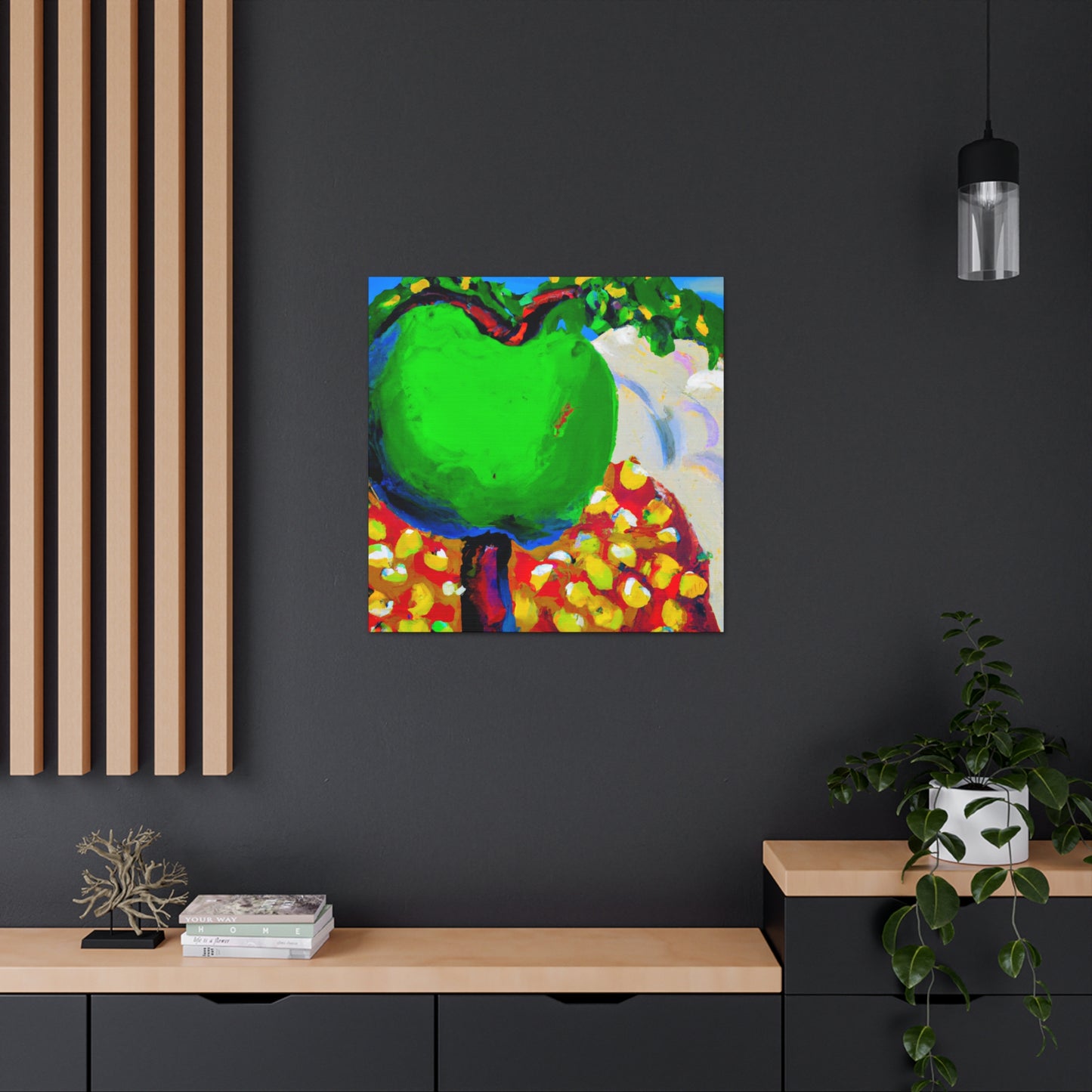 "Apple Tree in Bloom" - Canvas