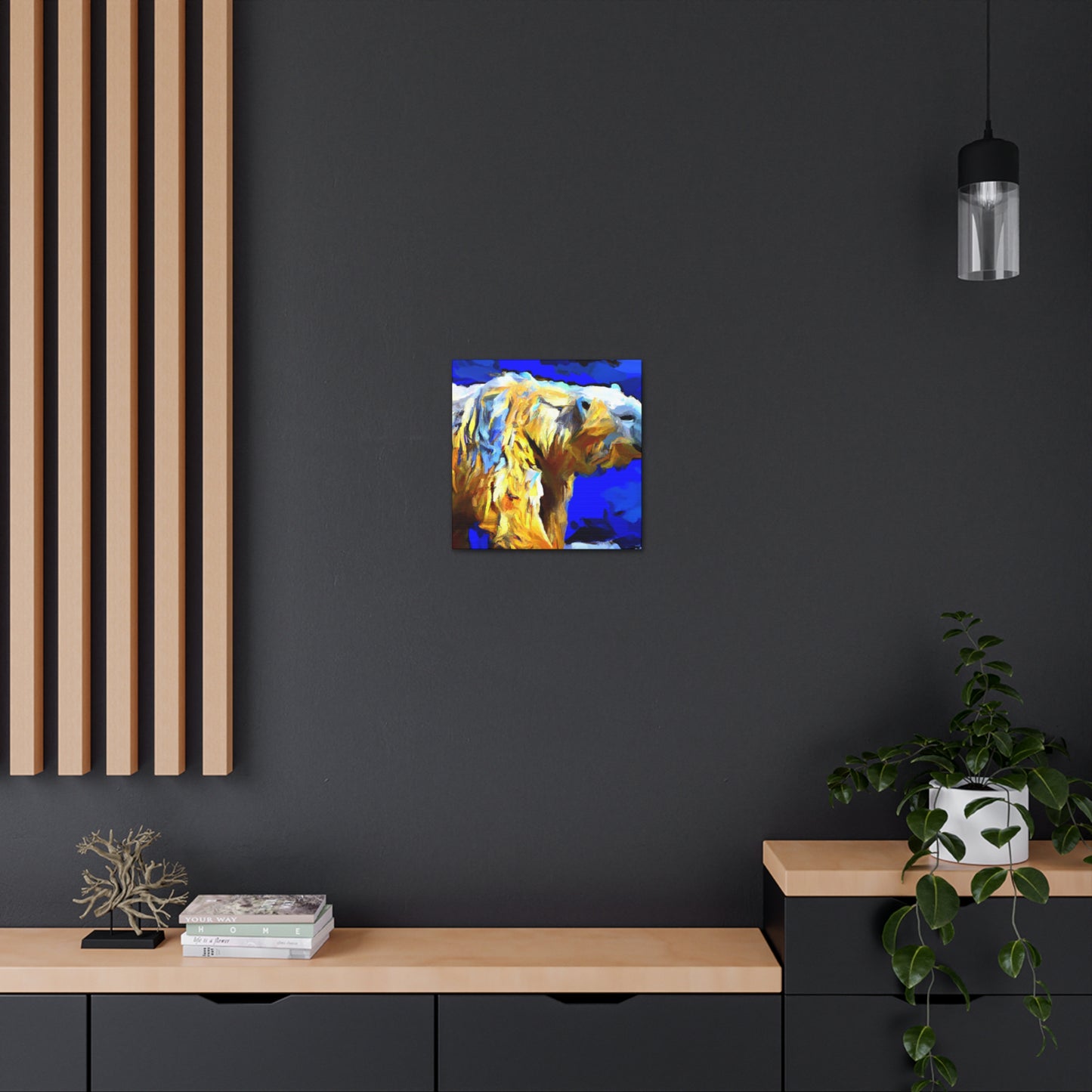 Polar Bear in Hues - Canvas