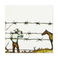 "Barbed Wire Paradox" - Canvas