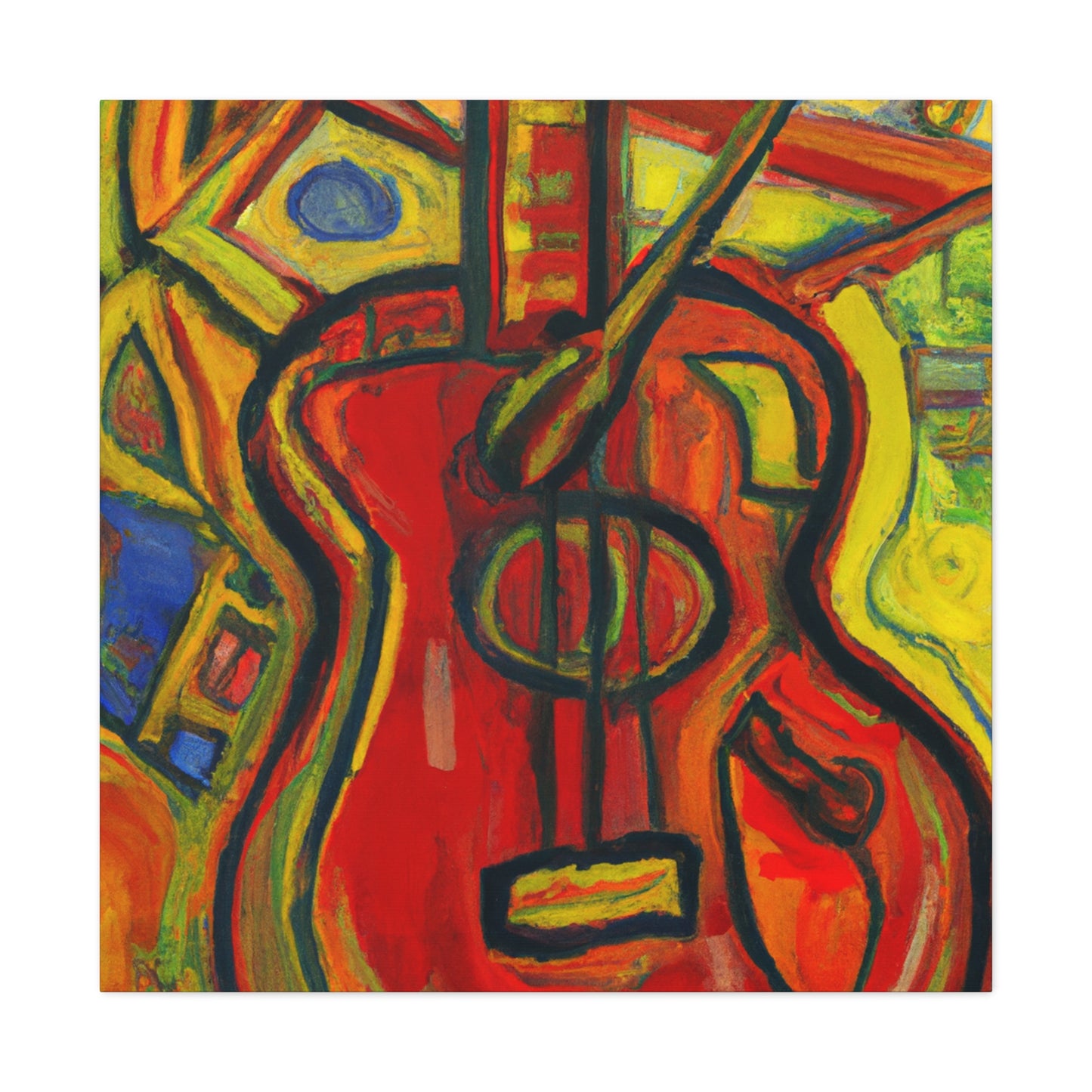 Mandolin in Motion - Canvas