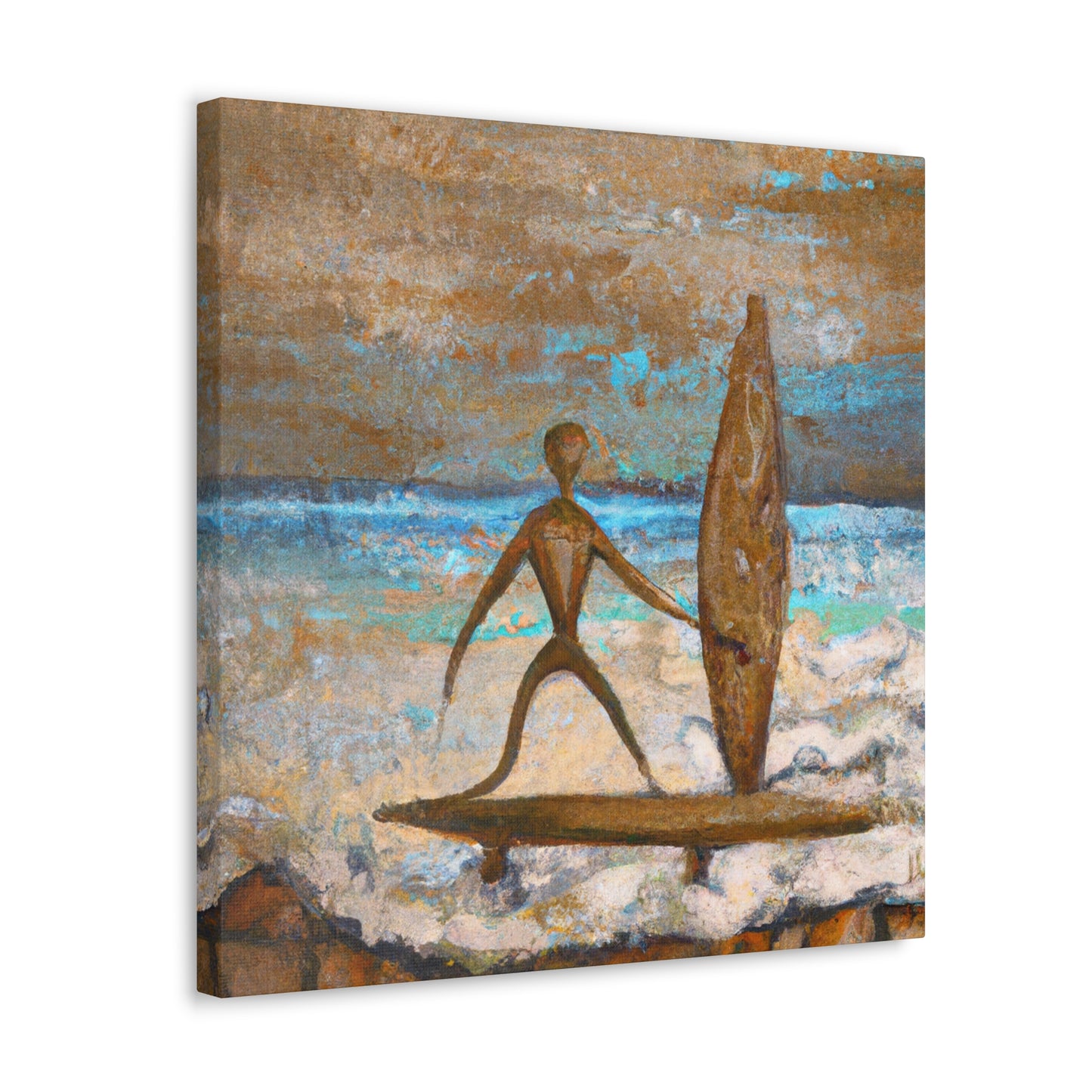 Surfing the Surrealistic - Canvas