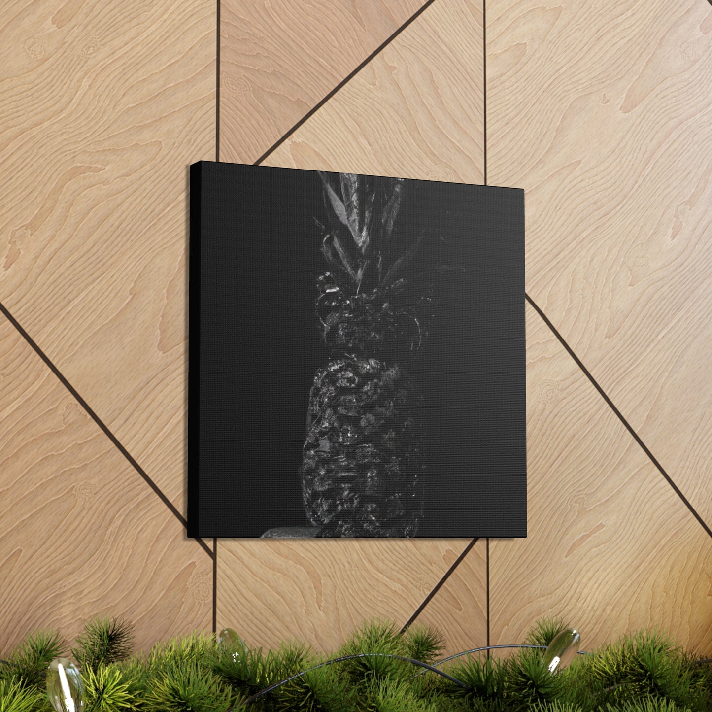 Pineapple Realism Scene - Canvas