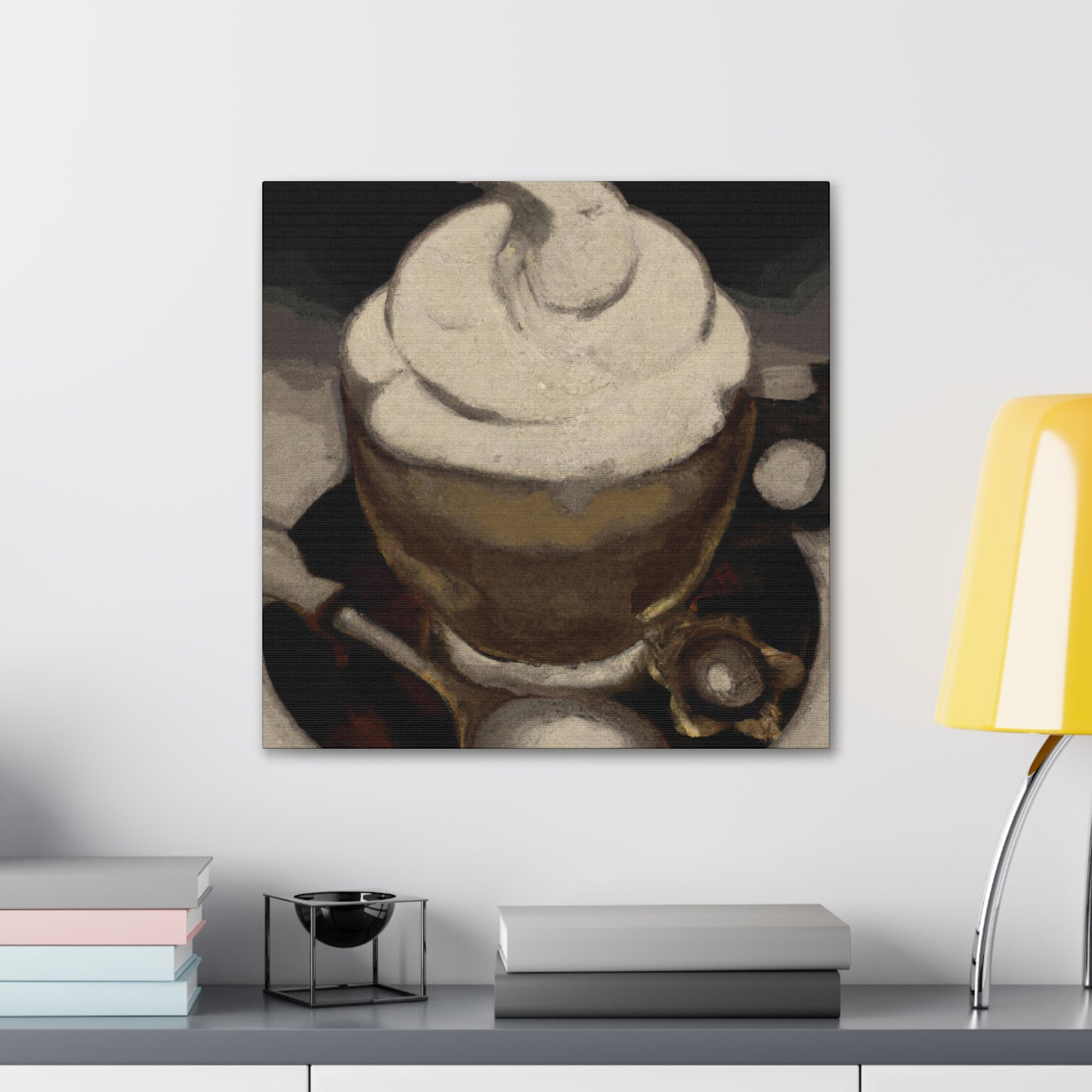 "Cappuchino in Baroque". - Canvas