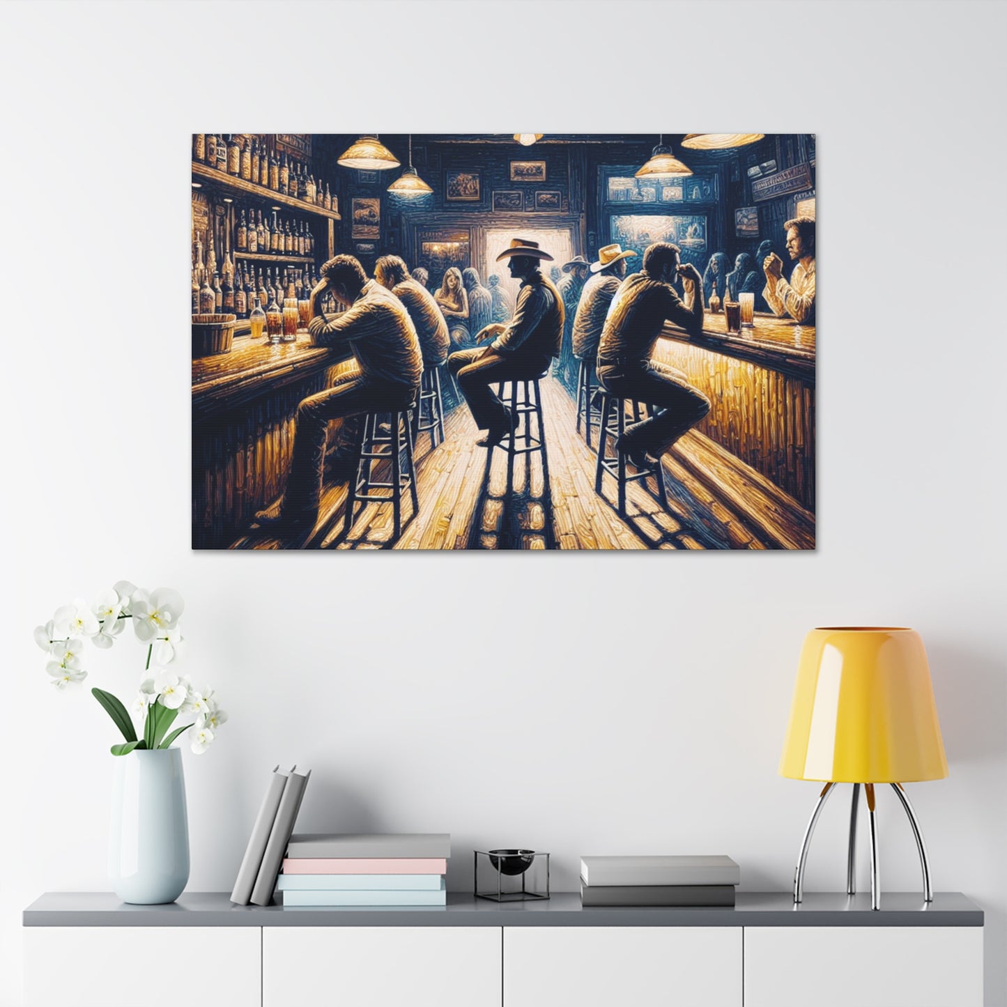 "Wild West Revelry" - Canvas