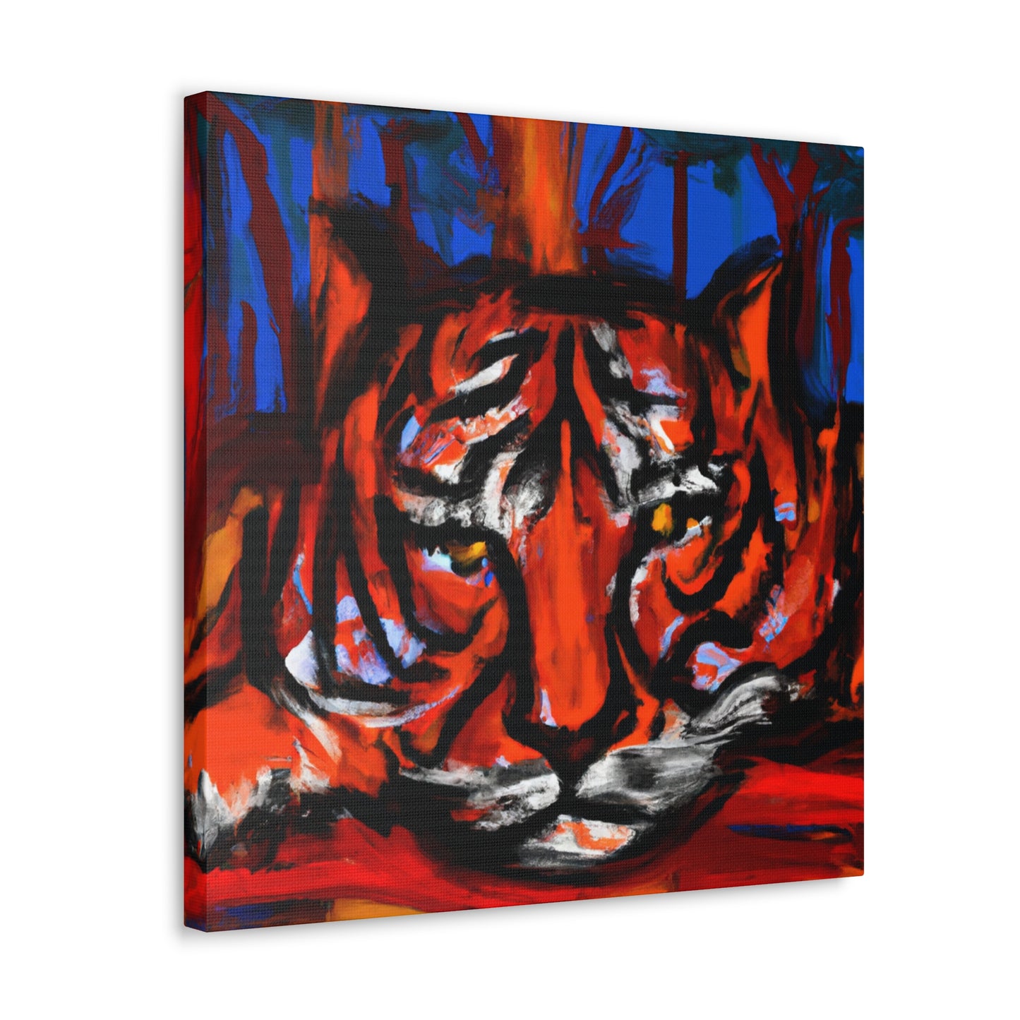 Tiger in the Wilderness - Canvas