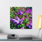 Lilac Utopia Painting - Canvas