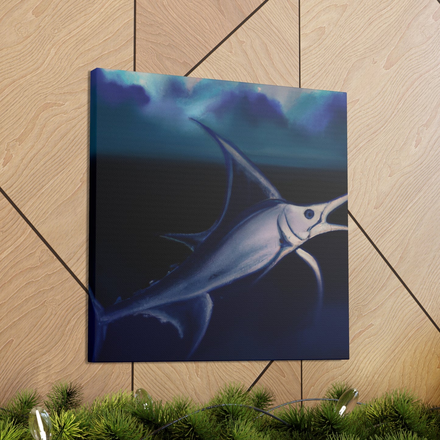 Swordfish in Surrealism - Canvas