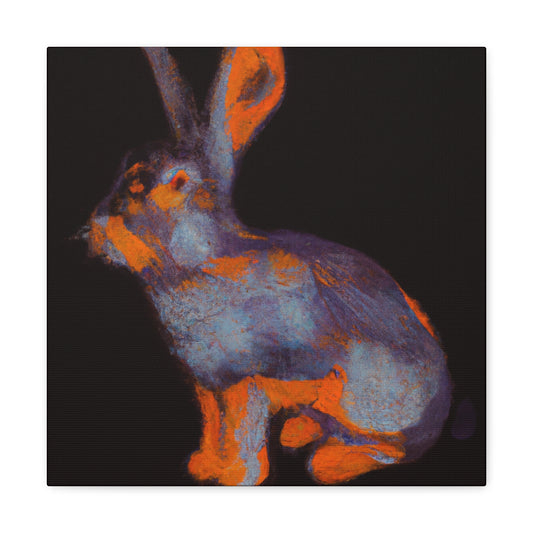 "Rabbit in the Garden" - Canvas