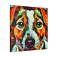 "Jack Russell Terrier Vista" - Canvas