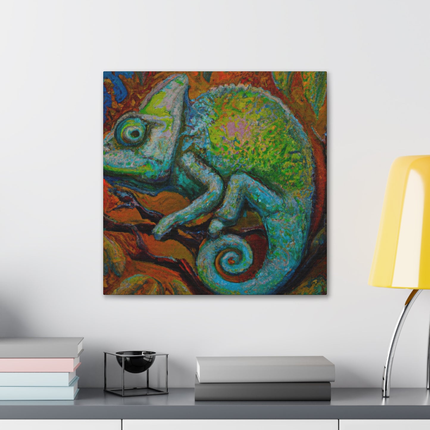 Veiled Chameleon Dream - Canvas