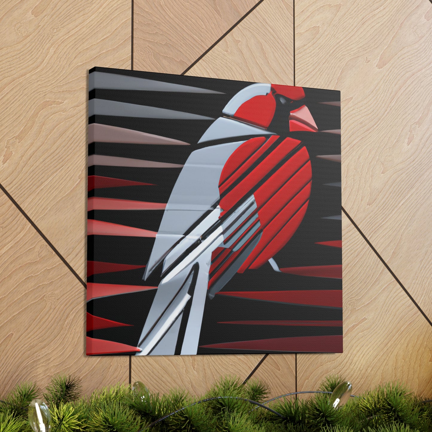 "Northern Cardinal Splendor" - Canvas