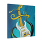 Fender in Art Nouveau - Canvas