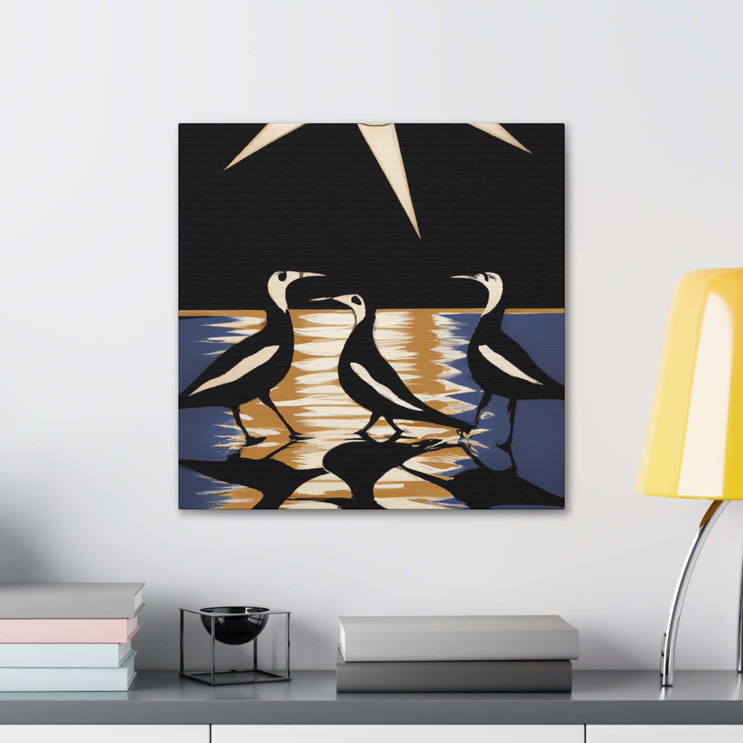 "Flight of the Seabirds" - Canvas