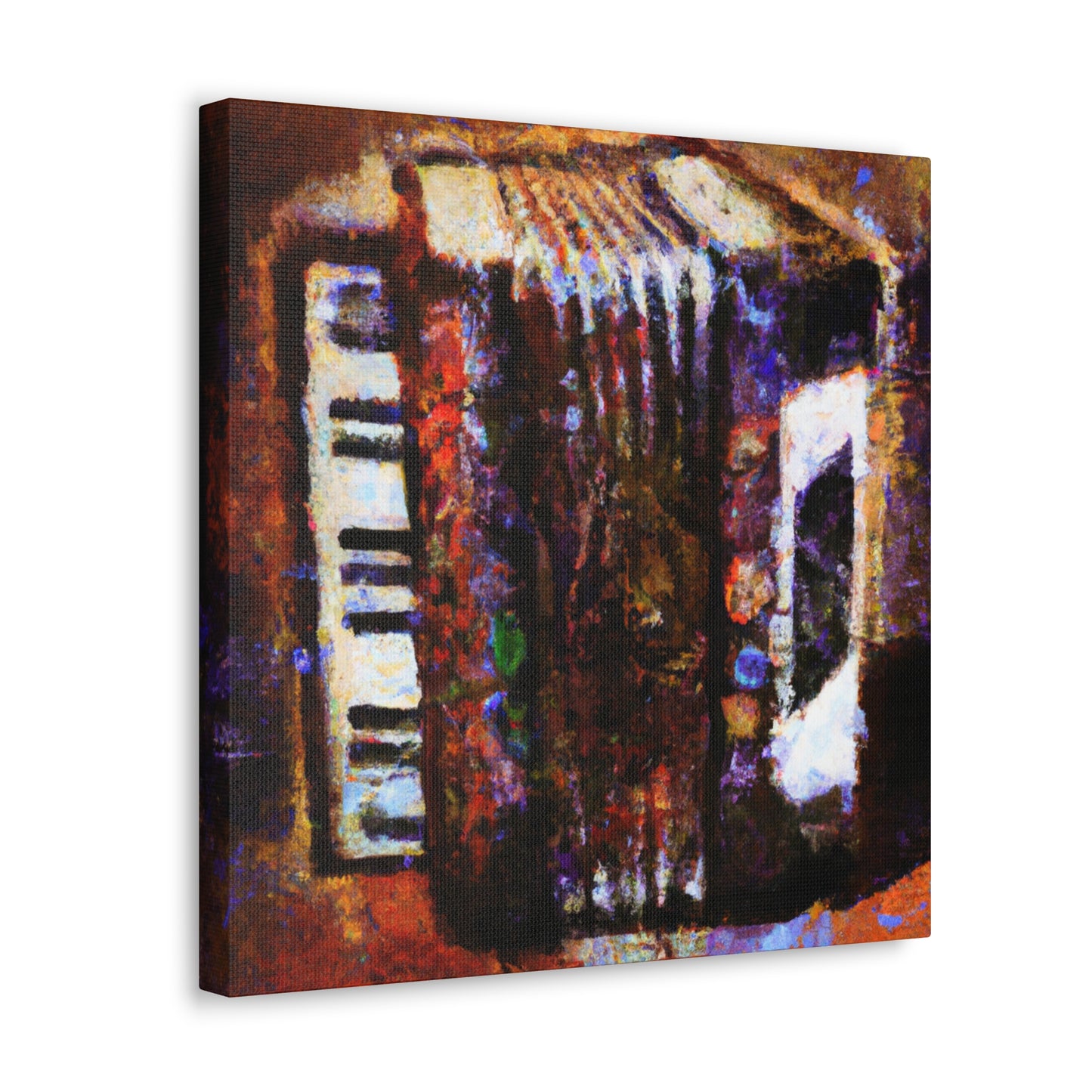 Accordion Impressionism - Canvas