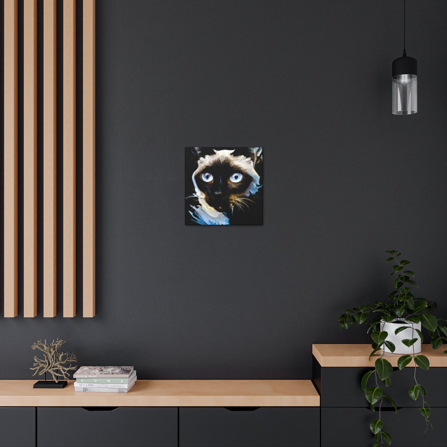 Siamese Legacy Portrait - Canvas