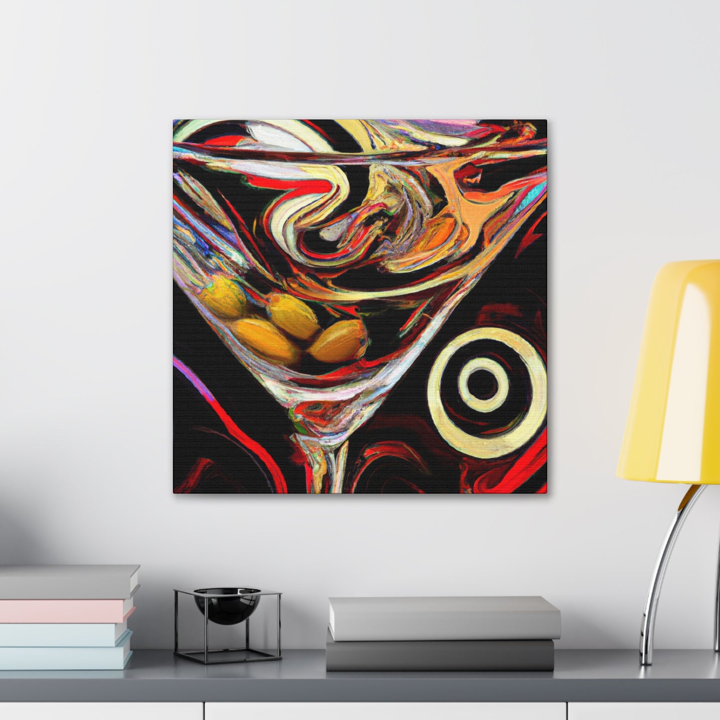 Martini's Heavenly Toast - Canvas