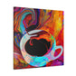 Coffee Cup Pop Art - Canvas