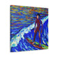 Surf's Up Impressionism - Canvas