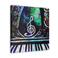 "Pianos Play Music" - Canvas