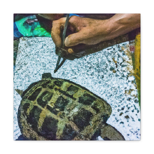 Russian Tortoise Symphony - Canvas