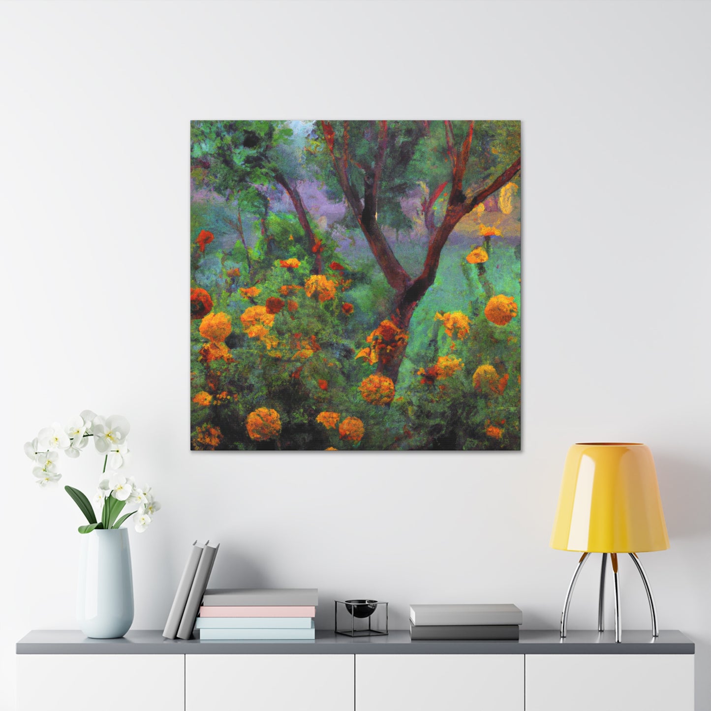 "Marigold at Dawn' - Canvas