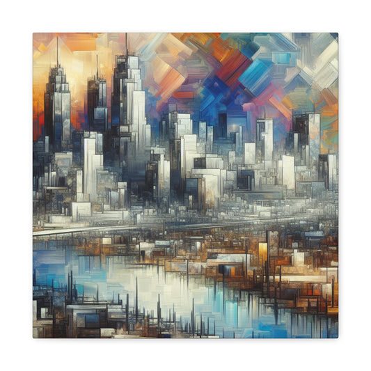 Mystic Salt Cityscape - Canvas